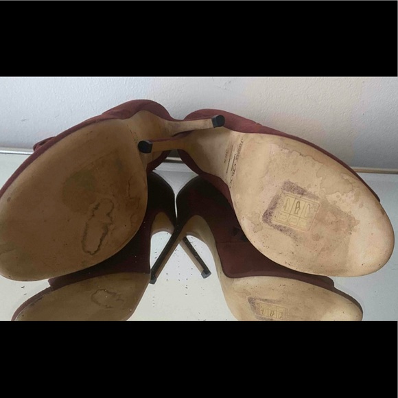 Jimmy Choo Open-Toe Boot Heels - Picture 5 of 6